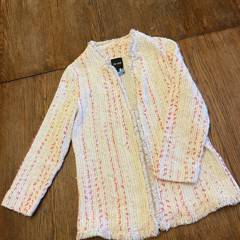 Nic & Zoe Spring Fringe Jacket - Picture 5 of 6